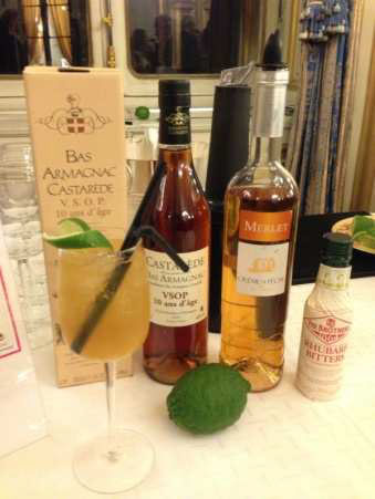 Armagnac Castarède, Cocktails