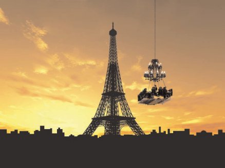 Paris,Dinner in the sky,Cuisine créative